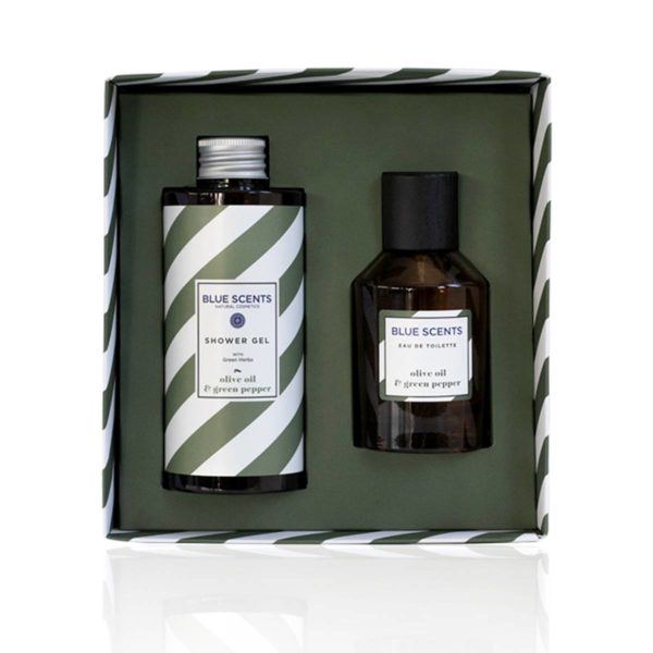 Gift Set Olive Oil And Green Pepper